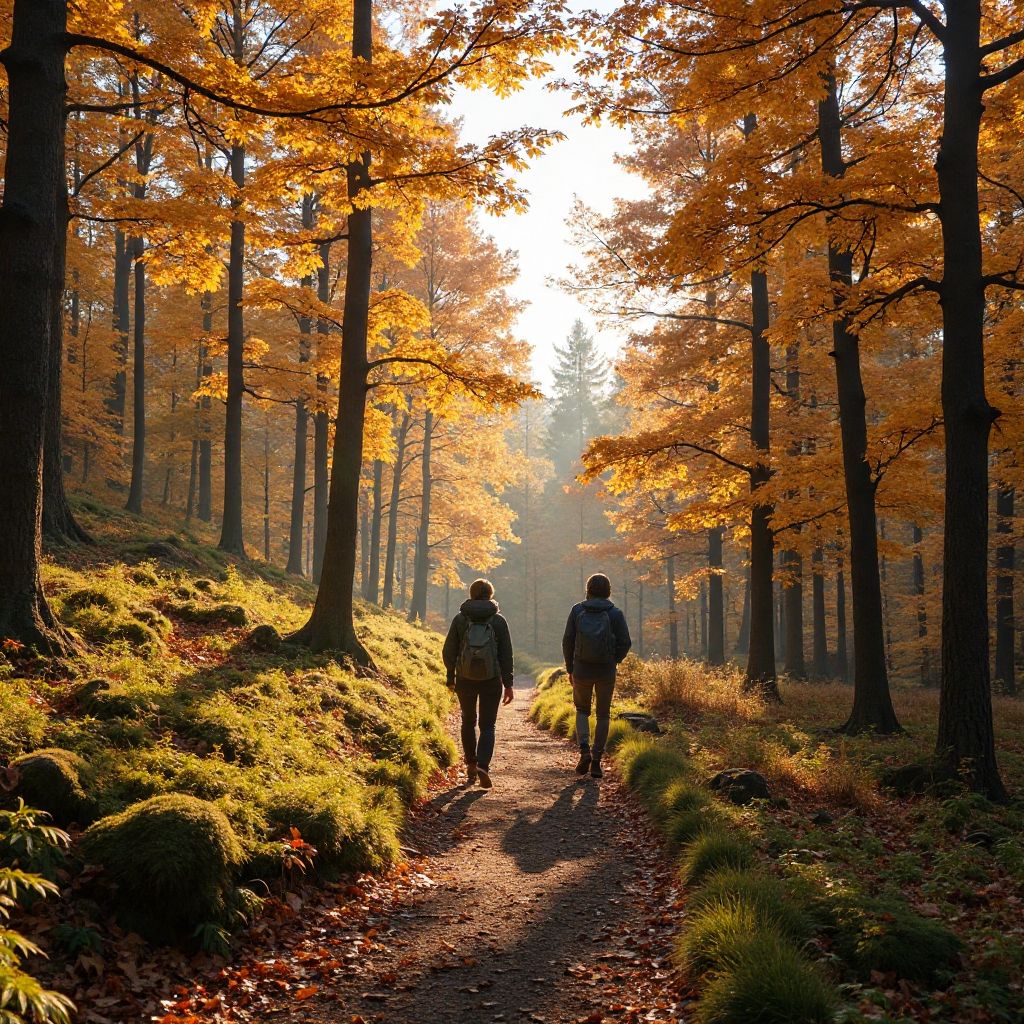Autumn trekking