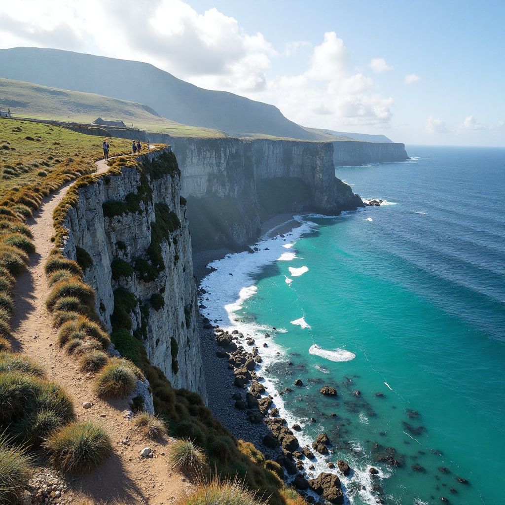 Coastal cliffs