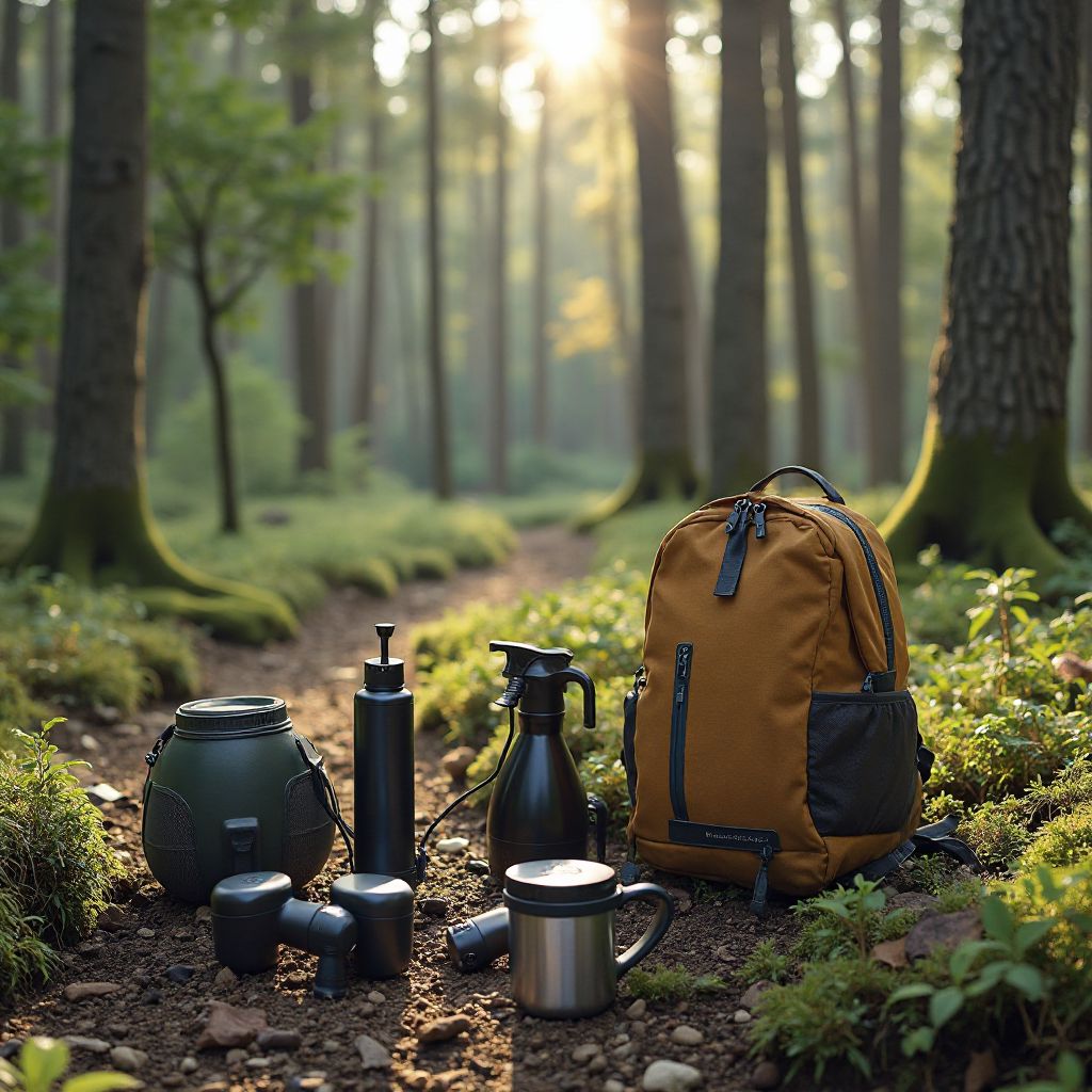 Sustainable hiking equipment